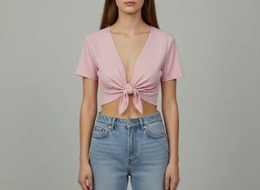 bluzki prazkowane: Top damski, rozmiar M — 7