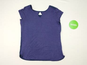 niebieskie sukienki plus size: Bluzka damska, rozmiar S — 3
