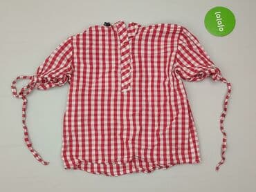 bluzki w kratkę czerwona: Women's blouse, size S — 3