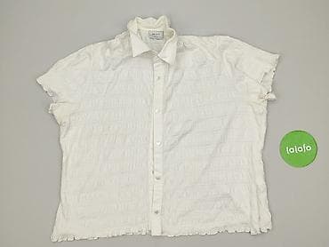 asymetryczna bluzki oversize: Koszula damska, rozmiar 2XL — 2