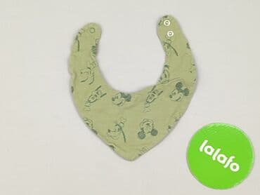 biale spodnie woskowane: Baby bib, color - Khaki, condition - Very good — 2