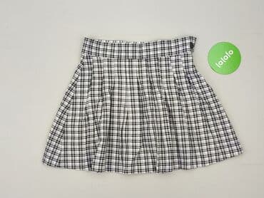 bershka spódnice w kratę: Bershka, Spódnica damska, rozmiar M — 3