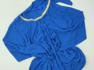 paznokcie do niebieskiej sukienki: Bluzka damska, S — 1