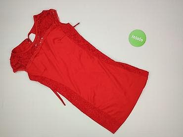 deichmann czerwone botki: Sukienka damska, rozmiar S — 2