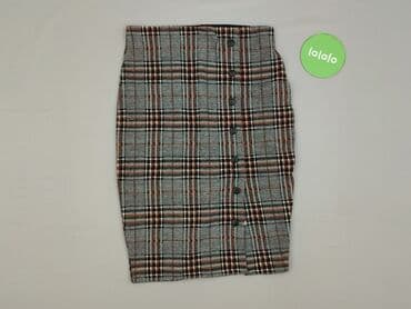 spódnice ołówkowe w kratkę: Amisu, Spódnica damska, rozmiar XS — 2