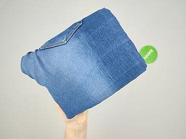slip on na platformie: Jeansy damskie, rozmiar S — 4