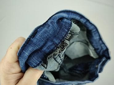 topy 4f: Spodnie jeansowe, 11 lat, 146, stan - Bardzo dobry — 4