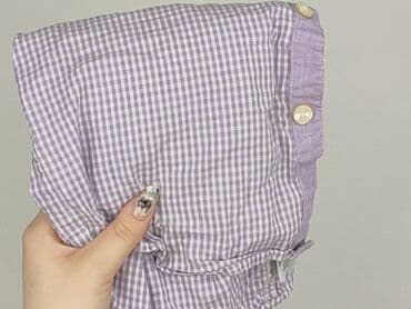 sukienka w geometryczne wzory h: Shirt 2-3 years, condition - Very good, pattern - Cell, color - Purple — 7