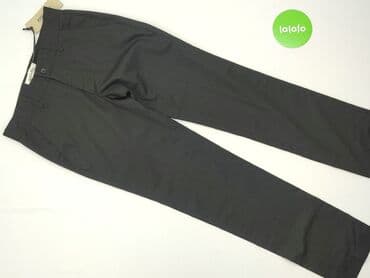 Women: Material trousers for women, size S (EU 36) — 2