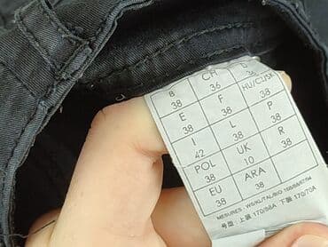 woskowane legginsy z wysokim stanem zara: Promod, Spodnie 3/4 damskie, rozmiar M — 5
