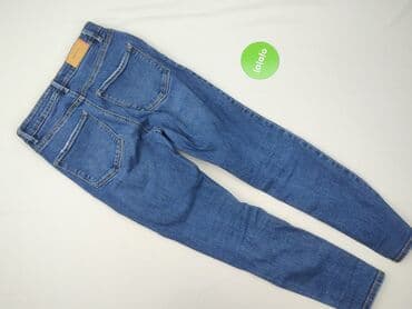 jeansy z asymetrycznym zapieciem: Stradivarius, Jeansy damskie, M — 3