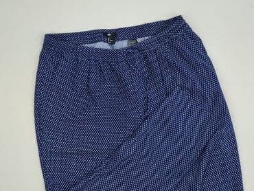 srebrny top h m: H&M, Spodnie materiałowe damskie, L — 1