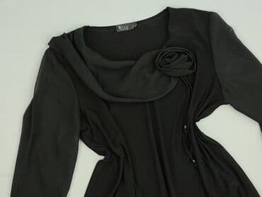 sukienka z marszczeniem na brzuchu plus size: Nicole, Women's blouse, size 2XL (EU 44) — 1