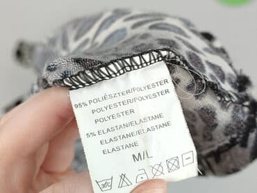 steve madden klapki z futerkiem: T-shirt damski, rozmiar L — 4