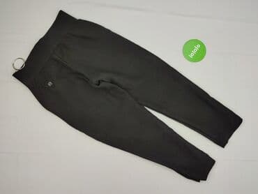 czarne spodnie z wysokim stanem reserved: Motivi, Spodnie materiałowe damskie, S — 3