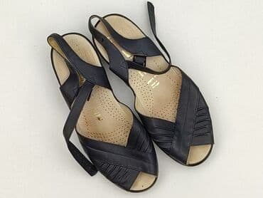 sandały koturna ccc: Sandals for women, size 42 — 1