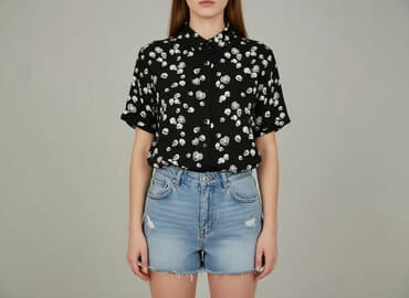 crop koszula: Cropp, Koszula damska, rozmiar S — 7