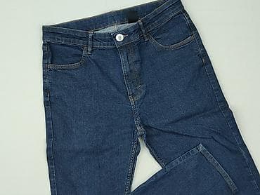 high skinny jeans: Spodnie jeansowe, H&M, 16 lat, 170, stan - Idealny — 1