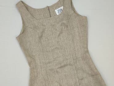 beżowy trencz i sukienka: Star, Sukienka damska, rozmiar S — 2