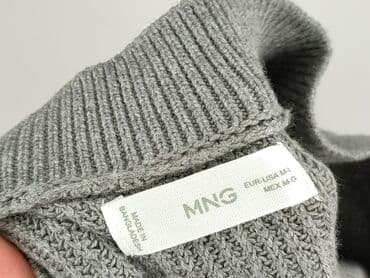 sweter w paski z serduszkiem: MNG, Sweter damski, M — 5