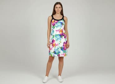 sukienki dla pań po 70 tce: Sukienka damska, rozmiar S — 1