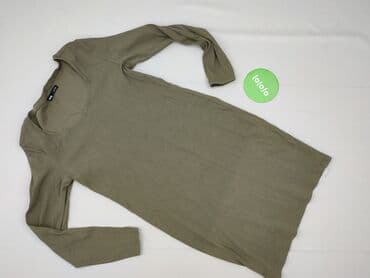 czarna sukienka z długim rękawem sinsay: Sinsay, Sukienka damska, rozmiar XL — 2