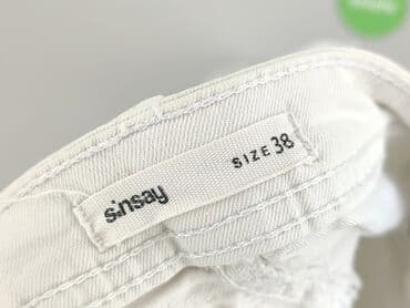 biale spodnie sinsay: Sinsay, Jeansy damskie, rozmiar M — 5