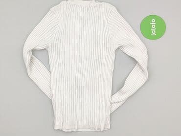 sweter w chmurki reserved: Reserved YFL, Sweter damski, rozmiar L — 3