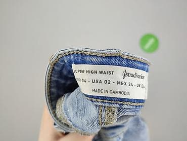 stringi używane: Stradivarius, Jeansy damskie, rozmiar 2XS — 4