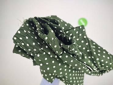 w grochy: Spodnie materiałowe damskie, rozmiar M — 5