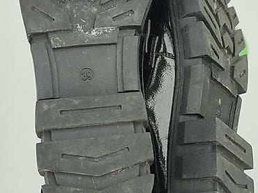 klapki pitbull 43: Czarne mokasyny damskie Vinceza - Model: mokasyny na masywnej — 6