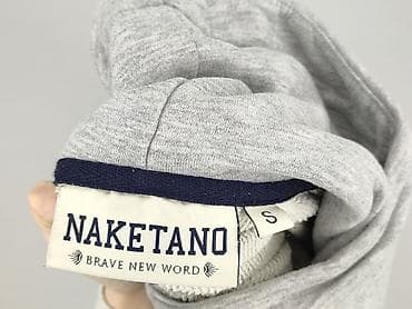 patchworkowe jeansy: Naketano, Bluza z kapturem dla mężczyzn, rozmiar S — 4
