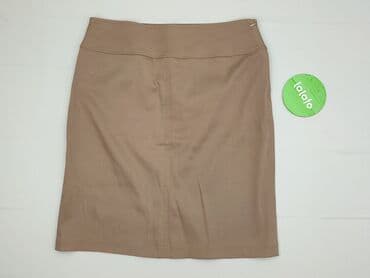 spódnice brązowa midi: Spódnica damska, rozmiar S — 3