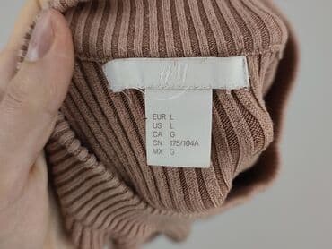 kamizelka futerko h m: H&M Basic, Sweter damski, rozmiar L — 4