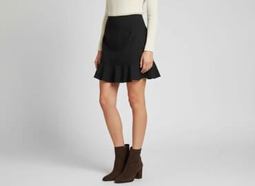 spódniczka mini rozkloszowane: French Connection, Spódnica damska, rozmiar L — 7