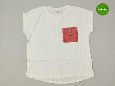 bialy top reserved: Reserved, T-shirt damski, rozmiar M — 2