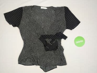 czarne bluzki w biale grochy: Bluzka damska, rozmiar L — 3