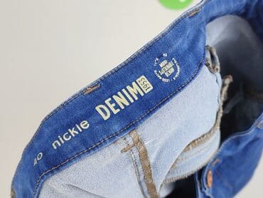 deichmann srebrne buty: Denim, Jeansy damskie, rozmiar M — 4
