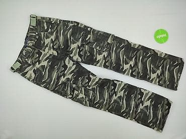 spodnie cargo decathlon: Męskie spodnie cargo QUATRO – rozmiar 32 - Wzór: moro/ciemny kamuflaż — 2