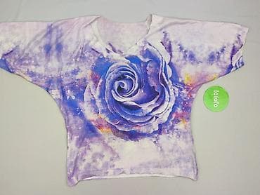 luźna sukienki boho: Bluzka damska, rozmiar 5XL — 2