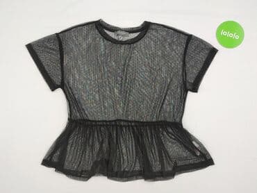 czarne prześwitujące bluzki: Primark, Bluzka damska, rozmiar XS — 2