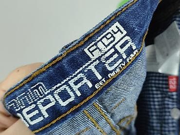 bluzka reserved: Spodnie jeansowe, Reporter young, 7 lat, 122, stan - Bardzo dobry — 5