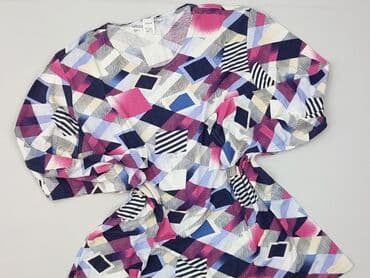 bluzka panterka plus size: Bluzka damska, rozmiar L — 1