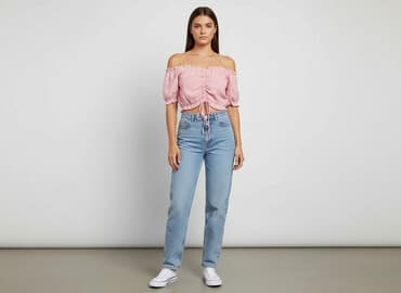 crop top spódnice: Top damski, rozmiar L — 1