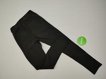 stradivarius cargo czarne: Leggings, Legginsy rozmiar L — 3