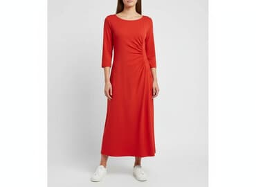 czerwona sukienka stradivarius: Sukienka damska, rozmiar M — 6