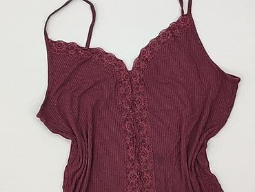 top satynowy h: Sinsay, Top damski, rozmiar M — 1