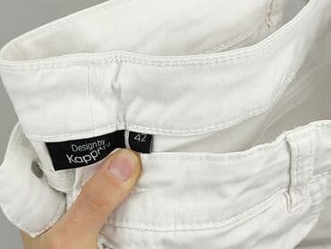 biale ubrania: KappAhl, Jeansy damskie, rozmiar XL — 5