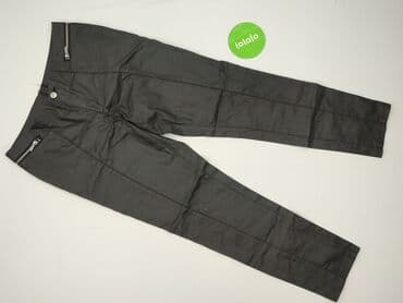 spodnie do szarej marynarki: Spodnie materiałowe damskie, rozmiar S — 3