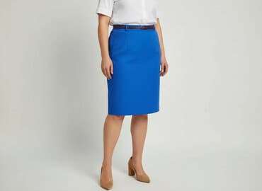 spódnice dżinsowe plus size: Spódnica damska, XL — 6